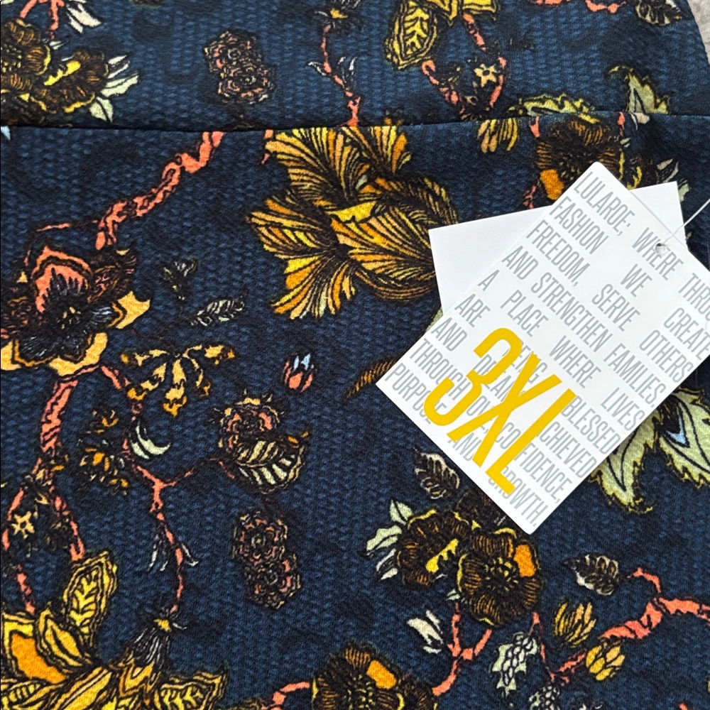 NWT 3XL Lularoe Cassie Skirt - Picture 3 of 7